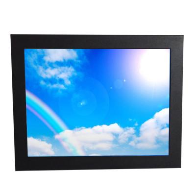 China 10.4 inch high brightness sunlight readable industrial chassis touch all in one Panel PC with capacitive touch screen for sale