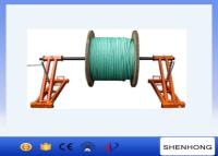 China El Portable Scissor la tonelada 1800m m Max. Drum Width de los enchufes 4 del tambor de cable de la elevación en venta
