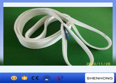 China Van het de Slingerweb van de polyester Vlakke Singelband de Slinger Opheffende Slinger met 100mm Oog Te koop