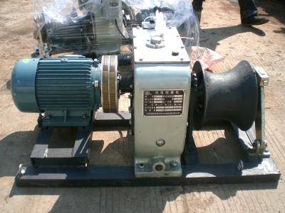 Cina Macchina dell'argano di posa di un cavo elettrica 220V/380V/4KW del motore dell'estrattore dell'argano del cavo da 5 tonnellate in vendita