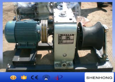 China 220V / 380V torno eléctrico del cabrestante del cable transmisión del motor de 5 toneladas para tirar en venta