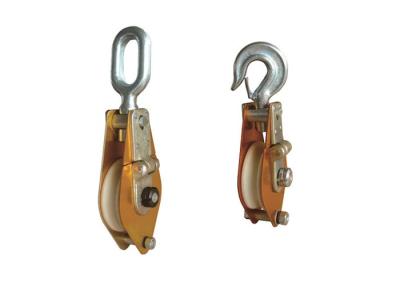 China Aluminum Alloy Plated Nylon Sheave Hoisting Tackle for sale