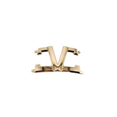 China 2021 hot sale shoe decoration shoe decorations shoe buckles zinc alloy letter form other shoe parts and accessories for sale