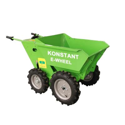 China Factory Customized Hot Selling Metal Wheel Barrow 300kg Motor 1000W Motor Wheel Barrow OEM Power Factory Customized Wheel Barrow For Garden Concrete for sale