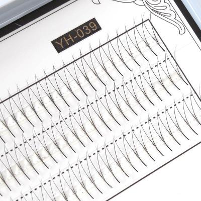 China Handmade Synthetic Volume Lash Extensions J Curl 0.07/0.10mm Thickness for sale