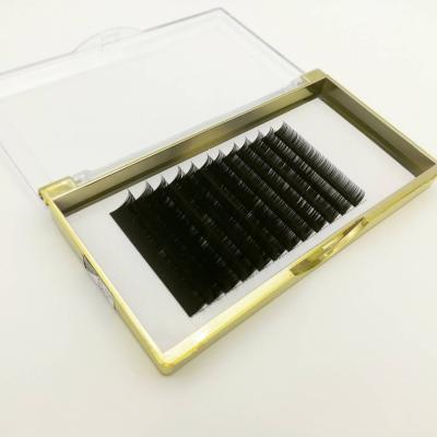 China Handmade Premium Individual Lash Extensions Natural Silk Lashes 0.25mm Thickness for sale