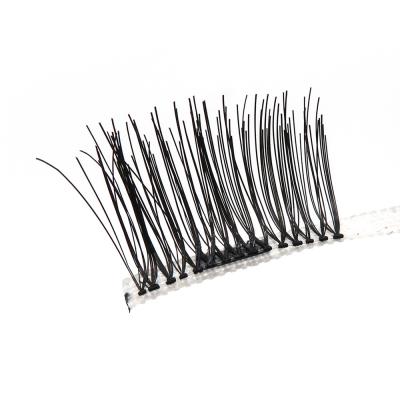 China Black Charming 3D Magnetic Fake Lashes Magnetic Lash Extensions Light - Weigh for sale