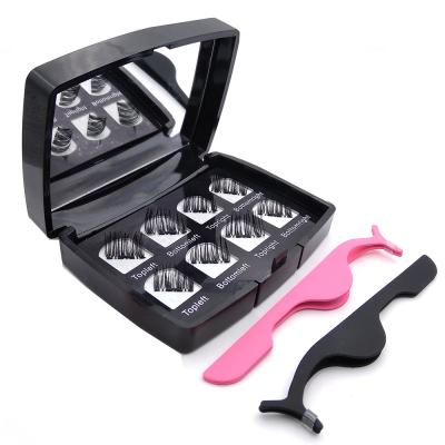 China Real Mink Magnetic Lashes Boots Synthetic Magnetic Eyelash Extensions for sale