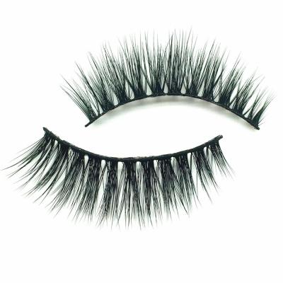 China Natural Long Eyelash Extensions 3d Lashes Mink Cluster Lashes New Design for sale