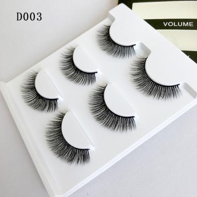 China Premium Silk Faux Mink Lashes / Diamond Mink Cluster Eyelash Extensions for sale