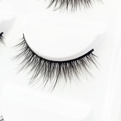 China Commercial Premium Faux Mink Lashes Faux Mink Eyelash Extensions Hand Made for sale