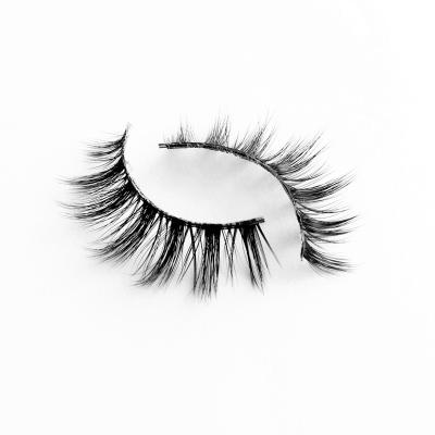 China Silk 3d Faux Mink Lashes Synthetic Mink Eyelash Extensions 0.5-1.8 Cm Length for sale