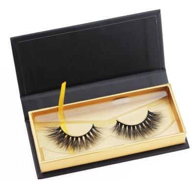 China Real Mink Fur Eyelashes Natural Long 3d Volume Lash Extensions Customized Thickness for sale