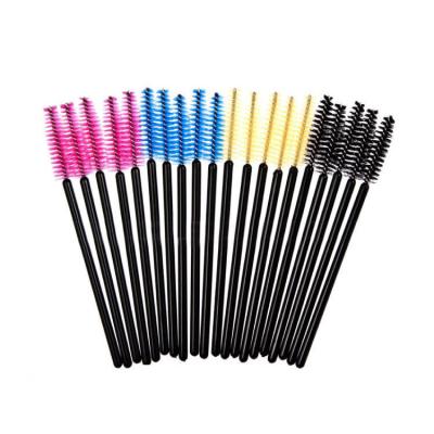 China Silicone Disposable Eyelash Brush Eyelash Extension Brush No Stimulation for sale