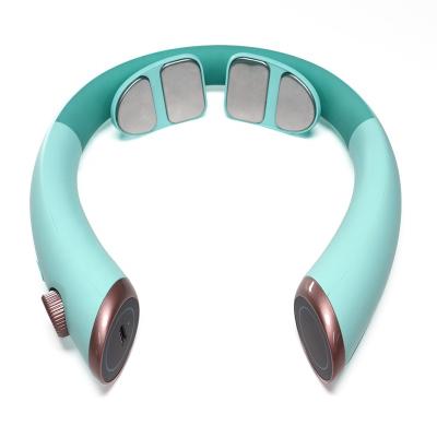 China 2021 Electric Heating Intelligent Mini Cervical Neck Massager Shiatsu Neck Massager Hot Relaxation Machine for sale