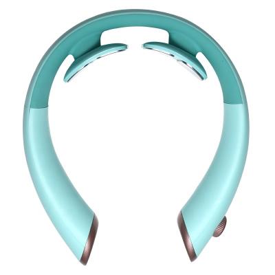 China Plastic Detachable Portable Neck Massager Device USB Hand Strap ABS Cover Neck Cervical Massager for sale