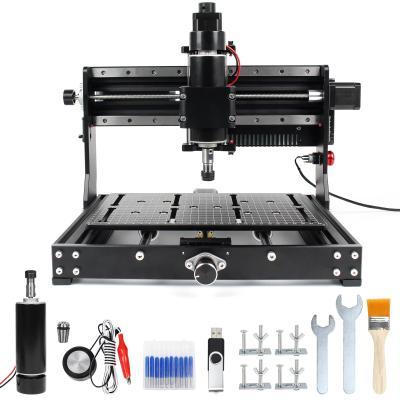 China Metal Carving 3020 Plus CNC Milling Machine 500W 3 Axis Desktop GRBL for sale