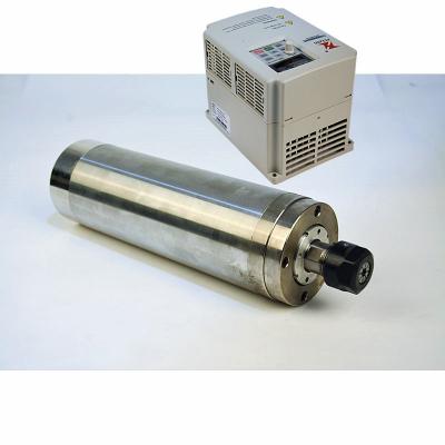 China 2.2kw ER20 Water Cooled CNC Spindle Motor Waterproof 220V For Metal Engraving for sale