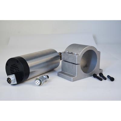 China Air Cooling CNC Spindle Motor 80mm Clamp 2.2KW 220V For Wood Engraving for sale