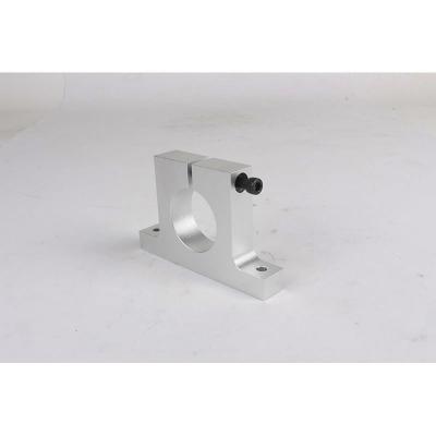 China 43mm Dia CNC Spindle Motor Clamp Aluminum Fixture Chuck Bracket With Screw for sale