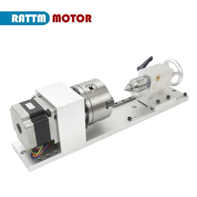 China Rotating 4th Axis Planetary Reducer CNC Indexing Head Engraving Machine Accessories for sale