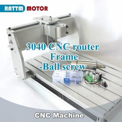 China 3040 CNC Engraver Machine Frame Kit With 300W DC Spindle Motor for sale