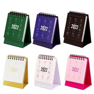 China paper & Custom 2022 Cardboard Photo Desk Pad Calendar Printing Service for sale