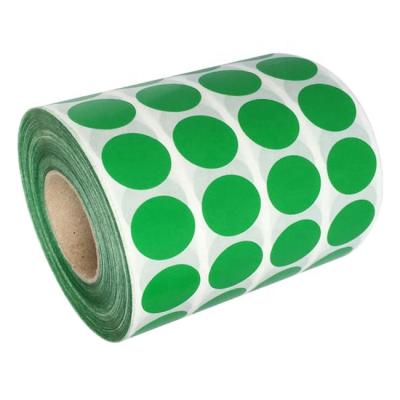 China Anti-Counterfeit Hot Sale Circle Sticker Roll Up Waterproof Custom Gold Sticker Label for sale