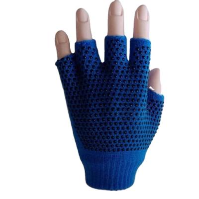 China Daily Life Half Finger Non Slip Yoga Gloves for sale