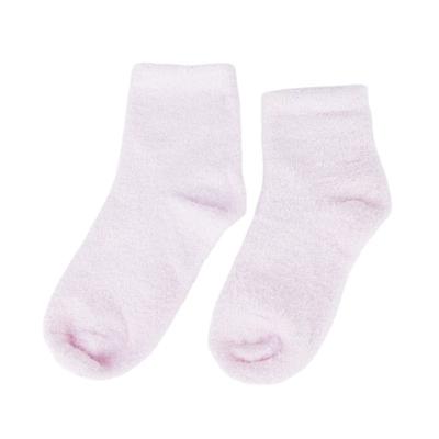 China Skin Care Treatments Factory Can Customize Aloe Essential Oil Feather Yarn Moisturizing Socks for sale