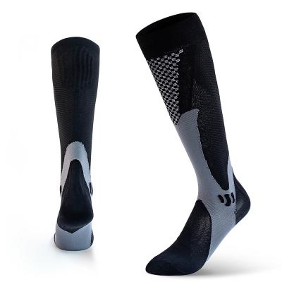 China China factory high quality compression sports men and women socks football socks logo knee high men QUICK DRY custom football socks for sale