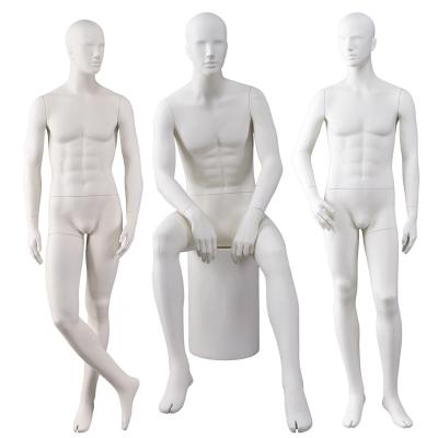 China Other Dummy Male Abstract Face Position Sitting Male Torso Mannequin Fashion Boutique Apparel Display Mannequin Display Mannequin for sale