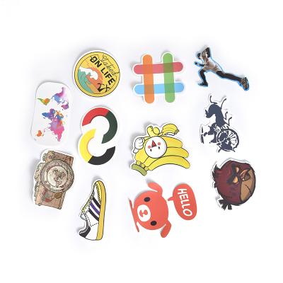 China Cartoon Decoration Stickers Cartoon Clear Waterproof Sticker Tear Resistant UV Resistant Label for sale