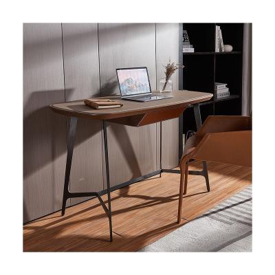 China Home Office Modern Notebook Leather Wide Desk Sturdy Desk for sale