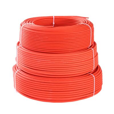 China Low price 2.5mm technology copper wire black oil resistant soft solar cable price 6mm solar cable tuv/ul 4mm red for sale