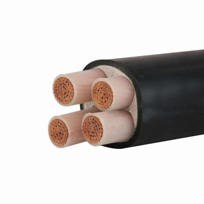 China Construction ZC-YJV 1.5mm 2.5mm 16mm-300mm Copper Wire 4core 7core Wire Electrical Cable Building Wire for sale