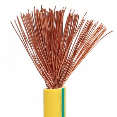 China Hebei electrical china ware hot wholesale a large number of cheap 6mm thin electrical wire beyond optical range of BV 1.5mm 2.5mm 4mm for sale