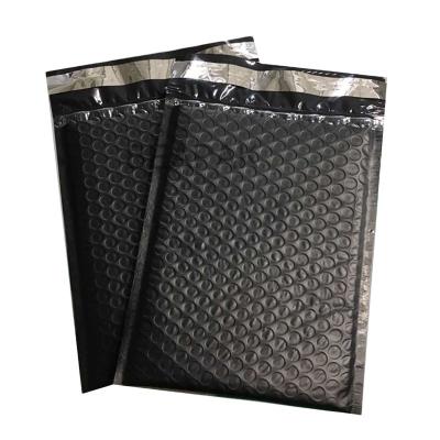 China Poly Poly Mailers Eco - Friendly Custom POLY Mailing Bags Matte Black Bubble Mailer Packaging Padded Envelopes for sale