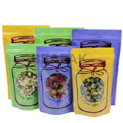 China Custom Printed Mylar Moisture Proof Barrier Bags With Child Resistant Zipper Child Resistant Mylar Bag for sale