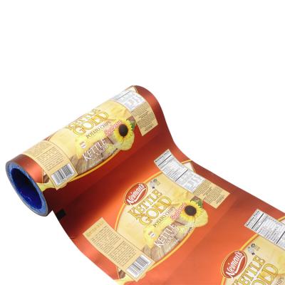 China OEM moisture proof printing food packaging opp pe plastic polyester pet film rolls for sale