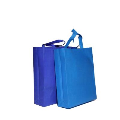 China Wholesale Recyclable Custom Logo Print Non Woven Shopping Tote Bag, Fashion Non Woven Bag With Handle for sale