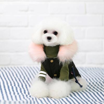 China Autumn and winter western clothes tooling jacket cotton teddy dog ​​clothes wholesale pet clothes for sale