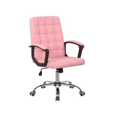 China Executive Chair Office Chair Office Gaming Chair Computer Desk Chair with Removable Headrest and Mid Back Cushion PU Office Furniture for sale