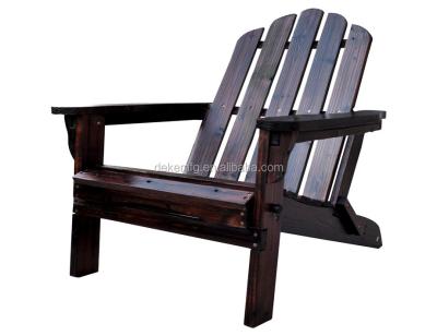 China Modern Reclining Adirondack Furniture Patio Furniture Fishing Beach Chair Backyard Reclining Wooden Garden Chair for sale