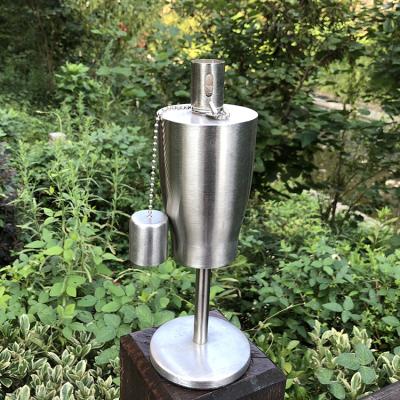 China Outdoor Torch Tiki Torch Metal Promotion Garden Stainless Steel Garden Tiki Torch for sale