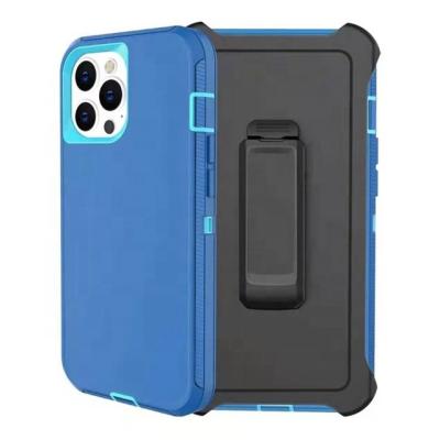 China Shockproof Rugged Armor Cover TPU+PC Mobile Phone Defender Shockproof Phone Case For Iphone 12Pro for sale