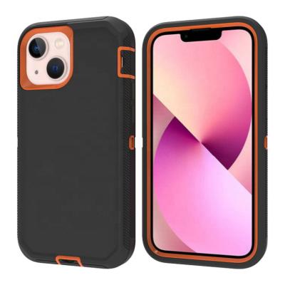 China Shockproof Customize Multifunctional Packaging Phone Case Black For iPhone 13 for sale