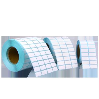 Κίνα die cut custom sticker oem printing blank adhesive barcode thermal paper label roll προς πώληση