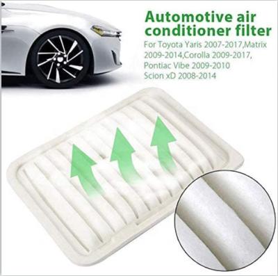 China Environmental Cotton/Nonwoven Fabric HEPA Air Filter Auto Engine Parts Filter Air Intakes 17801-0D060 17801-0D090 17801-0M020 17801-0T030 For TOYOTA AURIS for sale