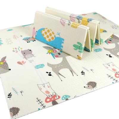 China Eco-friendly.anti-slip.water-proof Baby Mat Xpe Puzzle Children's Mat Thickened Tapete Baby Room Crawling Pad Shiny Infant Play Folding Mat Baby Carpet for sale